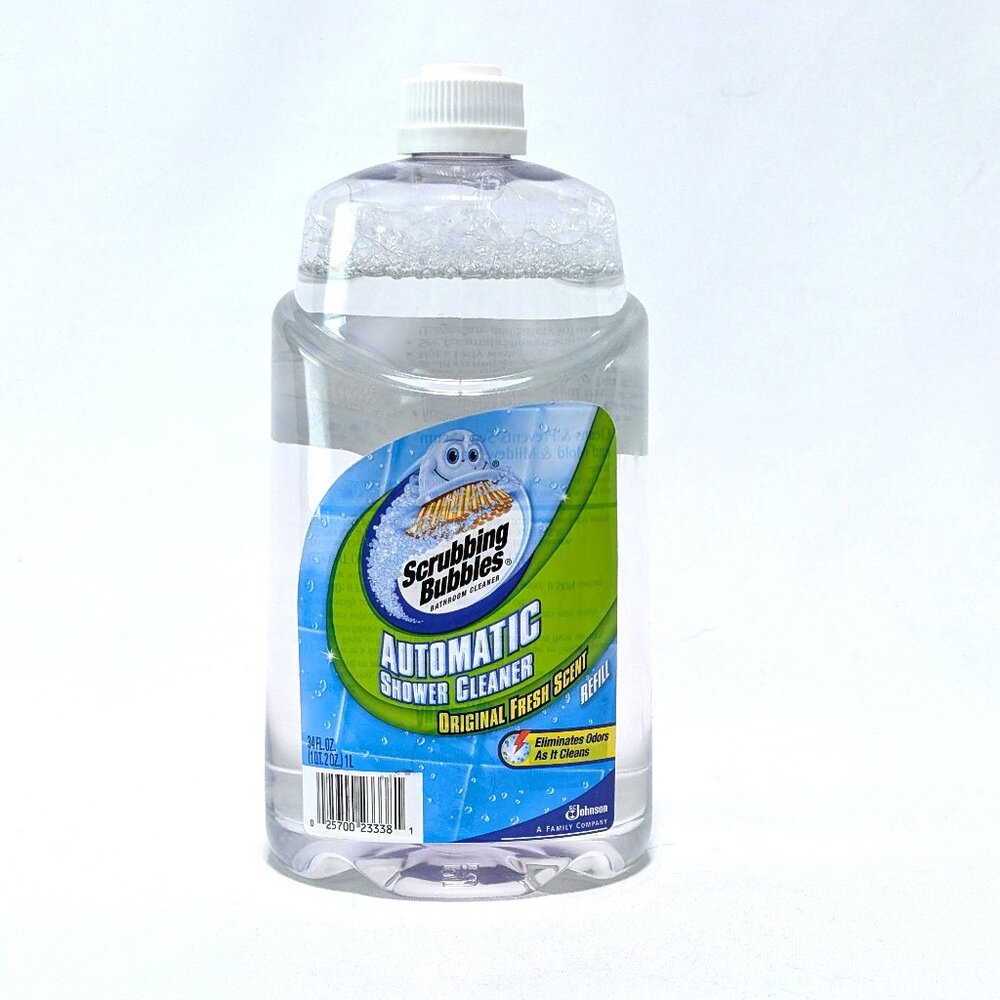 Scrubbing Bubbles Automatic Shower Cleaner Refill, 34 oz 1L Discontinued Rare